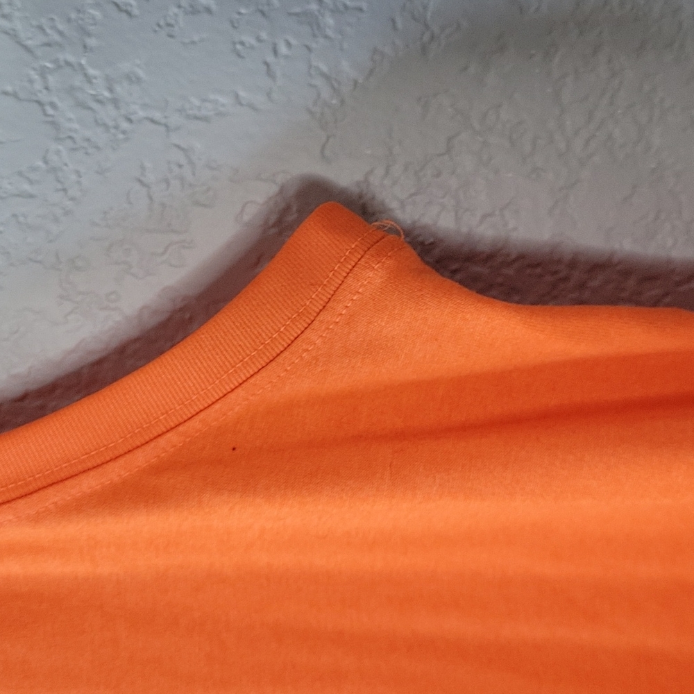 Nike Dri-Fit Orange Scoopneck Tanktop - Picture 4 of 8